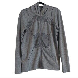 Zella women's zip-up sweatshirt Gray size large